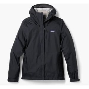 Women's Patagonia Torrentshell Rain Jacket – Black – Small